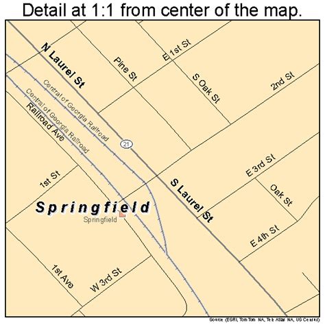 Springfield Apartments Map