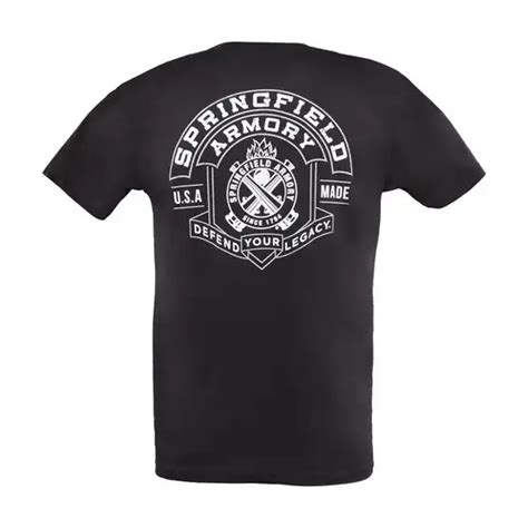 Springfield Armory Black T Shirt 