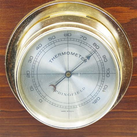 Springfield Thermometer Barometer Humidity Meter