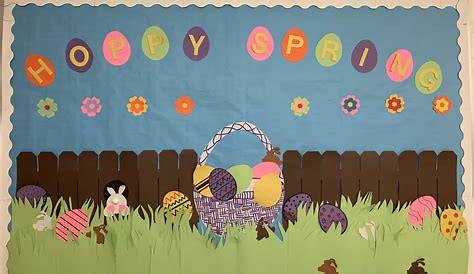 Spring bulletin board Spring bulletin boards preschool, Spring