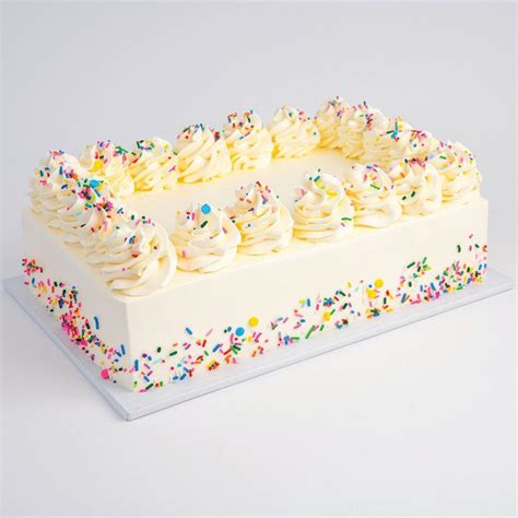 Sprinkle Printable Sheet Cake