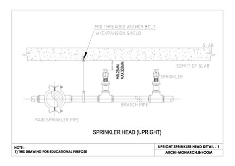 Sprinkler Head Drawing