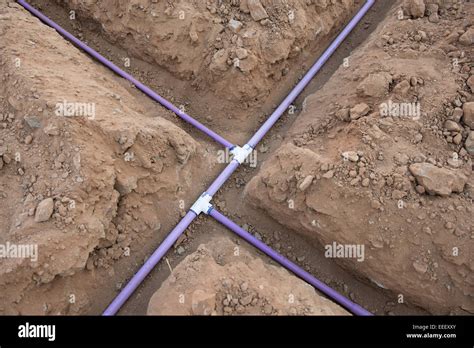 Sprinkler Pipe Underground