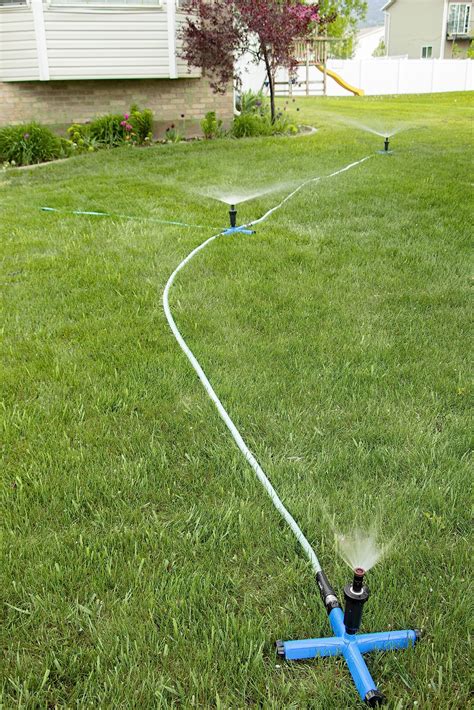 Sprinkler System Above Ground
