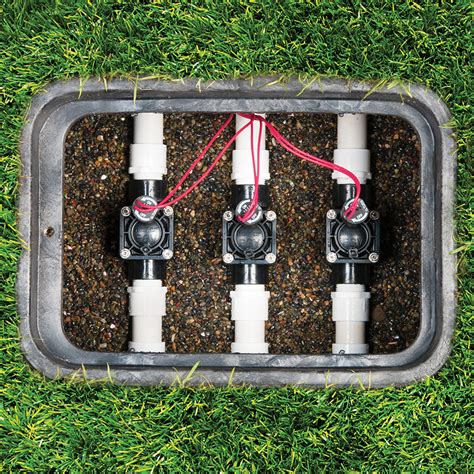 Sprinkler Valve Box Layout