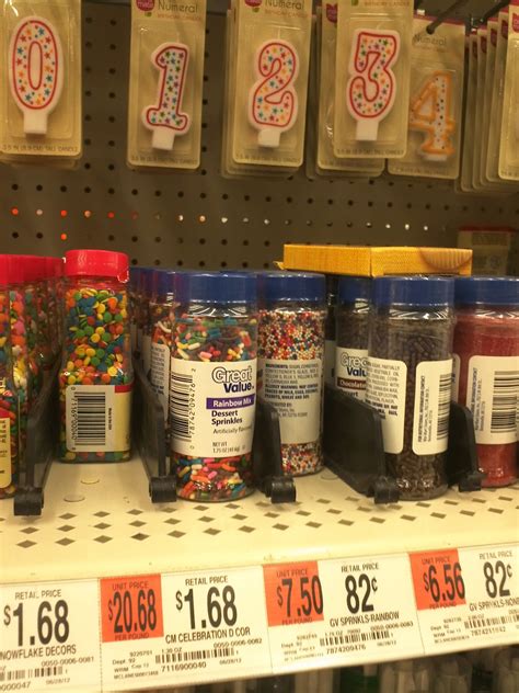 Sprinkles At Dollar Tree