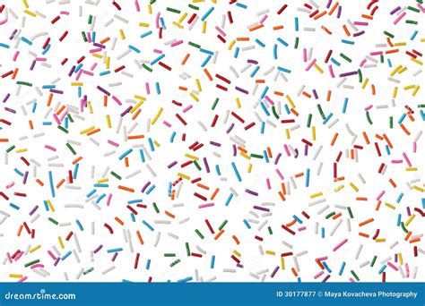 Sprinkles Candy Background