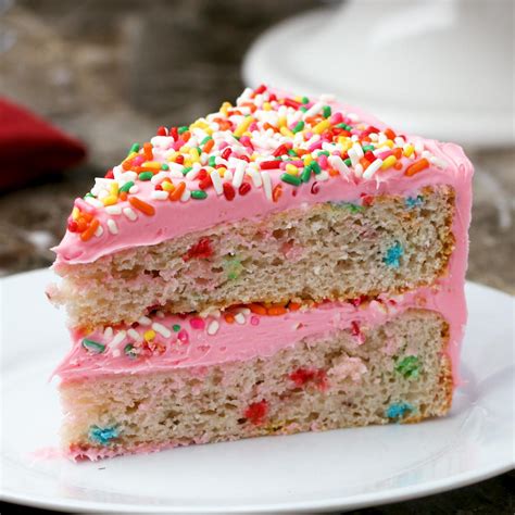 Sprinkles Strawberry Cake