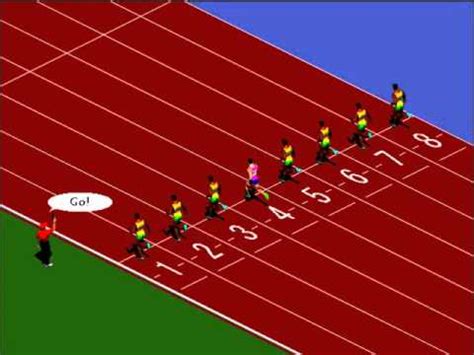 sprint 100 meter game