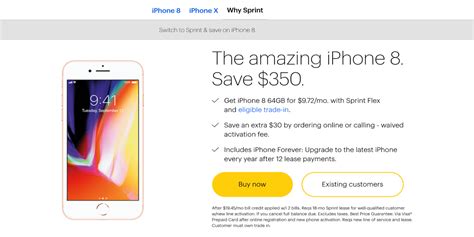 sprint phone deals iphone