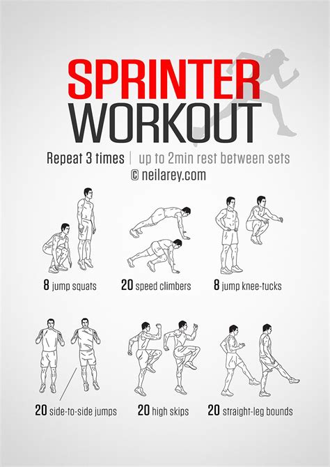 sprint training exercises