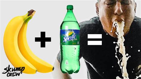SPRITE & BANANA CHALLENGE 2! YouTube