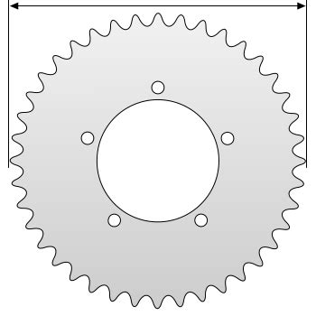 Sprocket Od Calculator