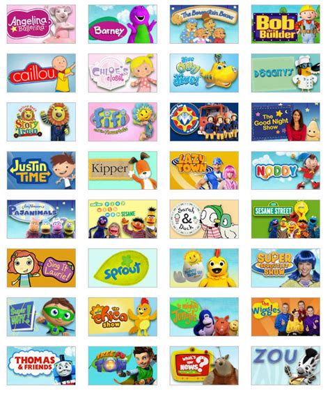 sprout tv shows 2010
