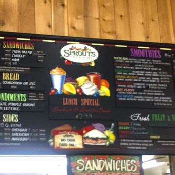Sprouts Deli Prices