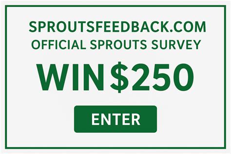 Sprouts Feedback.com Survey