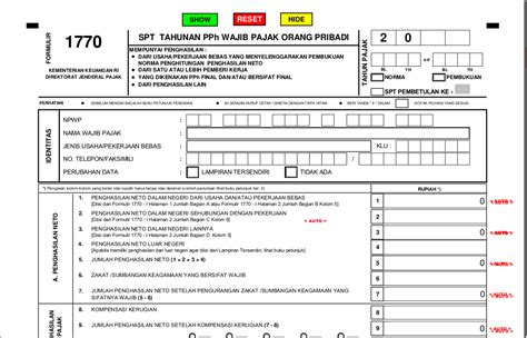 spt pajak kepanjangan dari