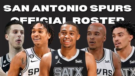 spurs roster and team stats 2022-23