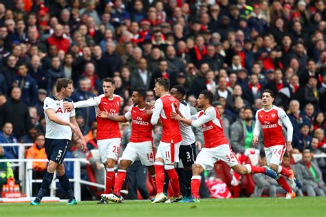 spurs vs arsenal 2016