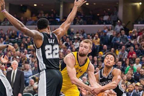 spurs vs pacers live score