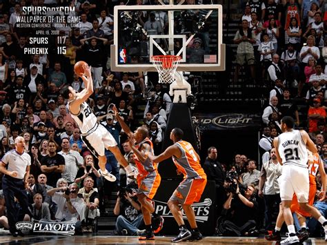 spurs vs suns game 1 2008