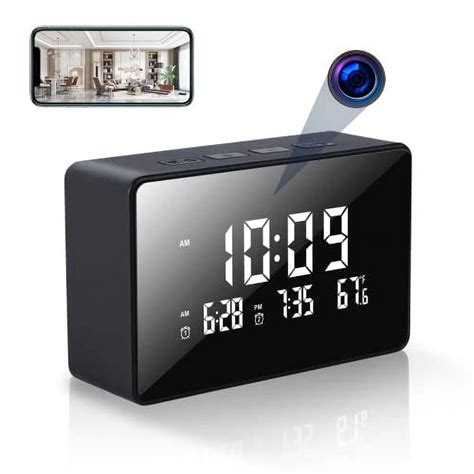 Spy Camera Radio Clock With/Motion Detection