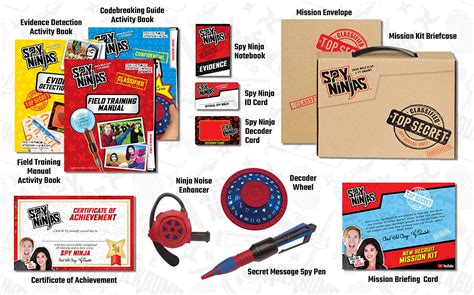 spy ninjas school supplies