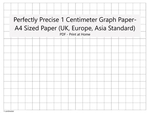 Sq Cm Graph Paper