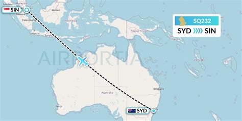 sq singapore to sydney flight status