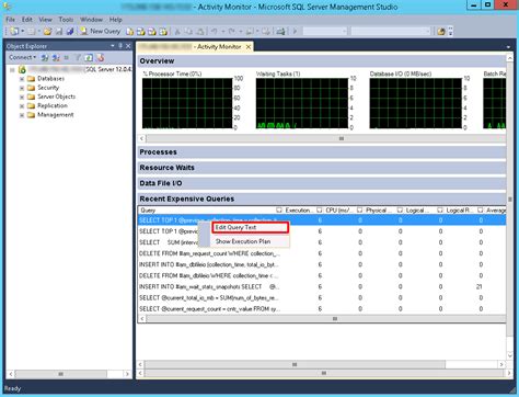 Sql Activity Monitor Query