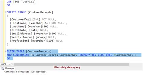 Sql Change Primary Key Value On Existing Table