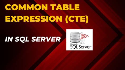 Sql Common Table Expression Vs Subquery