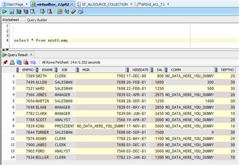 Sql Developer Zebra Pattern
