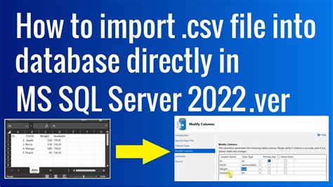 Sql Import Flat File Csv