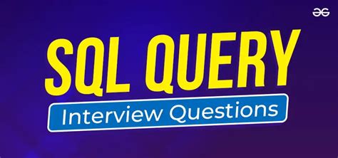 sql query interview questions for data engineer