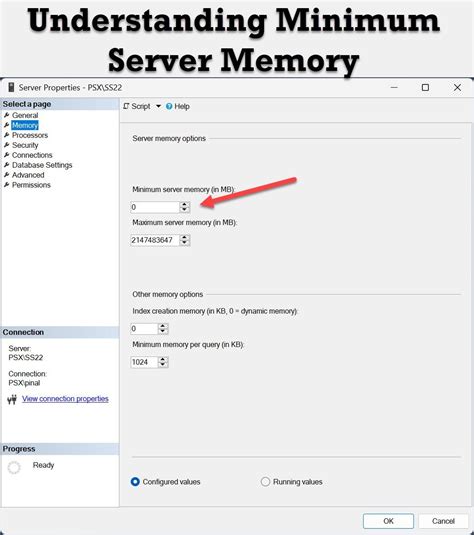 sql server 2019 minimum memory requirements