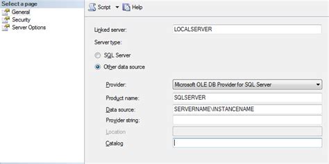 Sql Server Self Linked Server Add All Catalogs