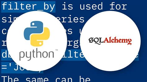 Sqlalchemy Where Vs Filter