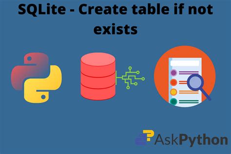 Sqlite Create Table If Not Exists Matttroy