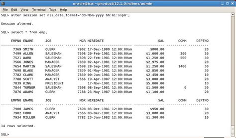 Sqlplus Column Format Number Example