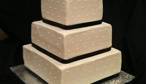 Square Cake Design For Wedding Classic Elizabeth Anne s The Blog