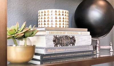 Square Coffee Table Styling With Books