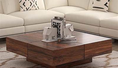 Square Coffee Tables Living Room