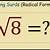 square root in simplest radical form