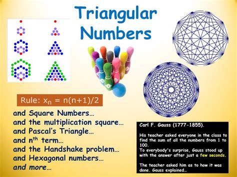 Square And Triangular Numbers Lesson Plan