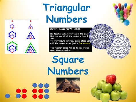 Square And Triangular Numbers Math Antics