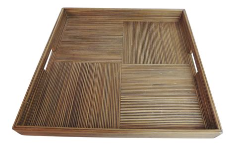 Square Bamboo Serving Trays