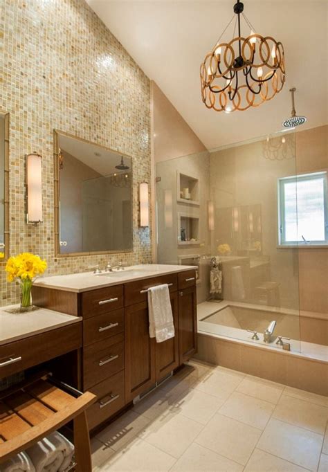 Square Bathroom Lighting Ideas