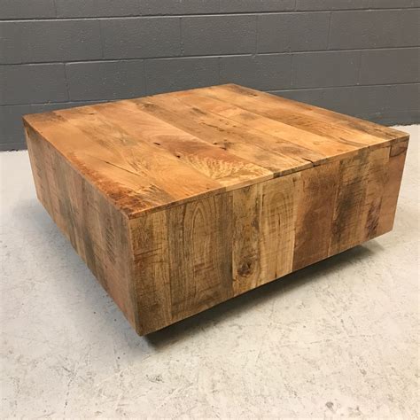 Square Block Coffee Table