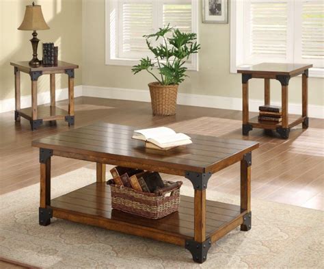 Square Coffee Table With Matching End Tables